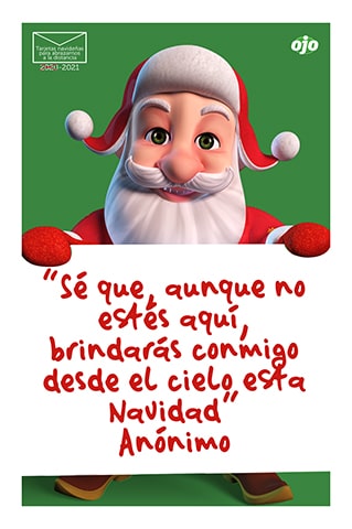 Tarjetas navideñas para abrazarnos a la distancia