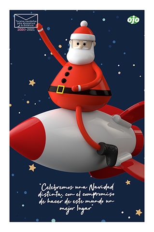 Tarjetas navideñas para abrazarnos a la distancia