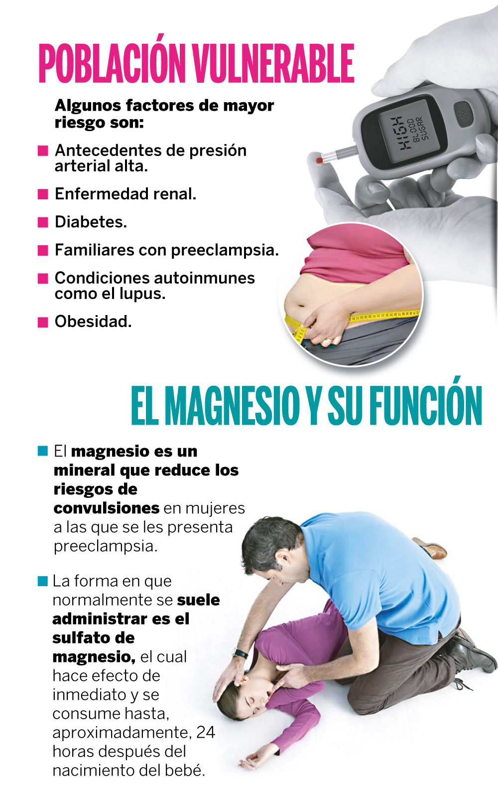 “¿Sabías que la preeclampsia es una de las principales causas de mortalidad materno-infantil? Aquí te mostramos algunos cuidados para tratarla.